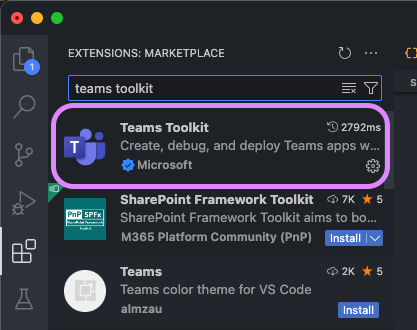 Teams Toolkit